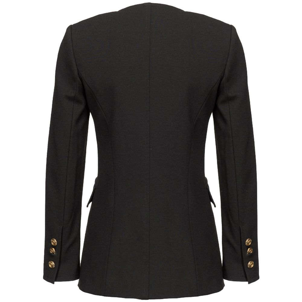  - Black Viscose Suits & Blazer