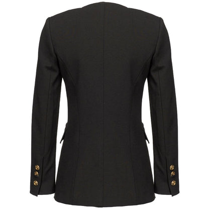  - Black Viscose Suits & Blazer