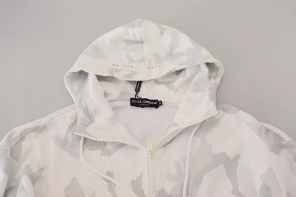  - White Camouflage Hooded Sweatshirt Sweater