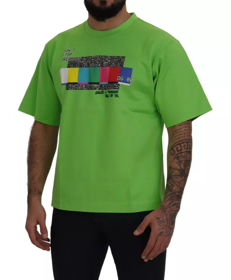  - Green Cotton DG CHANNEL Top T-shirt