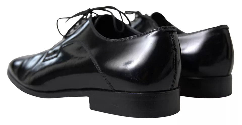  - Black Polished Leather Formal Dress Shoes