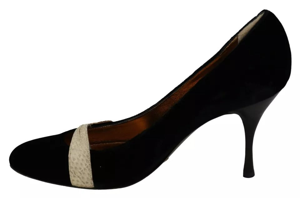  - Black Velvet Ayers High Heels Pumps Shoes