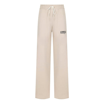  - Beige Cotton Jeans & Pant