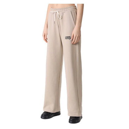  - Beige Cotton Jeans & Pant