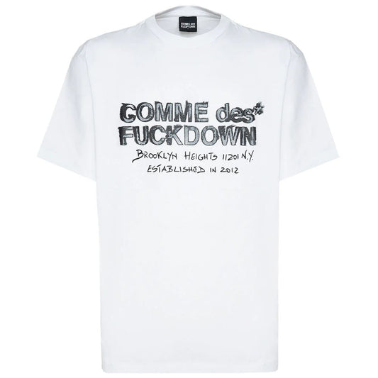  - White Cotton T-Shirt