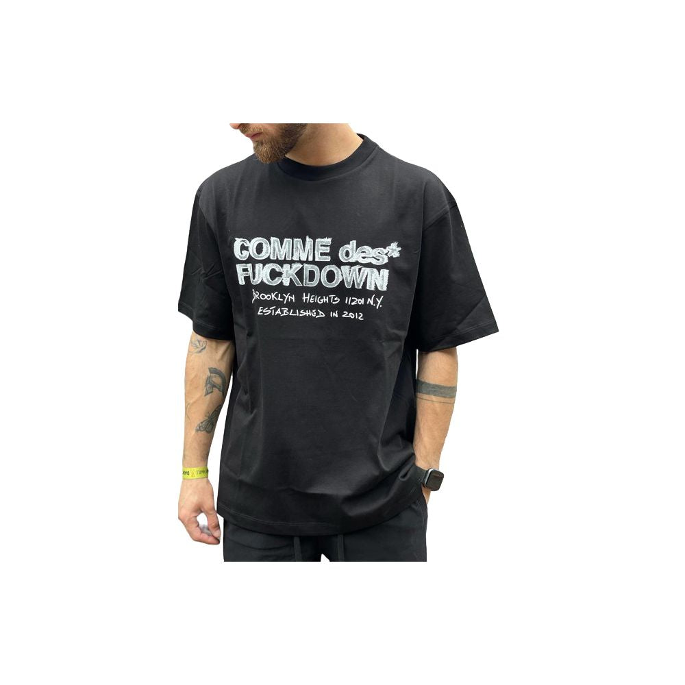  - Black Cotton T-Shirt