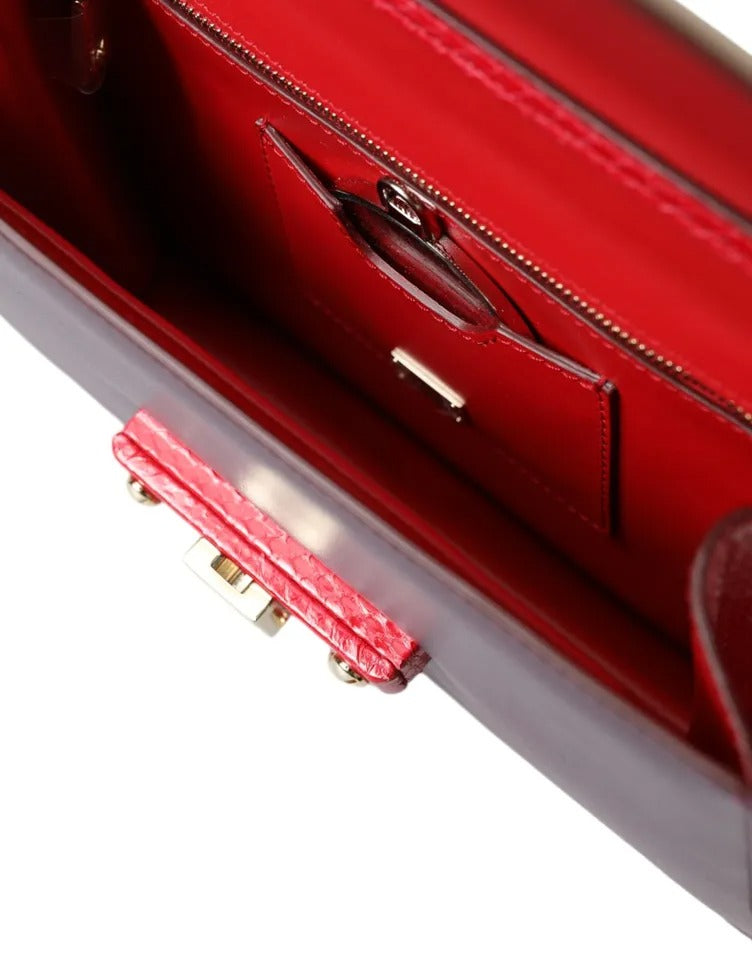  - Multicolor Lucia Brushed Leather Crossbody Shoulder Bag