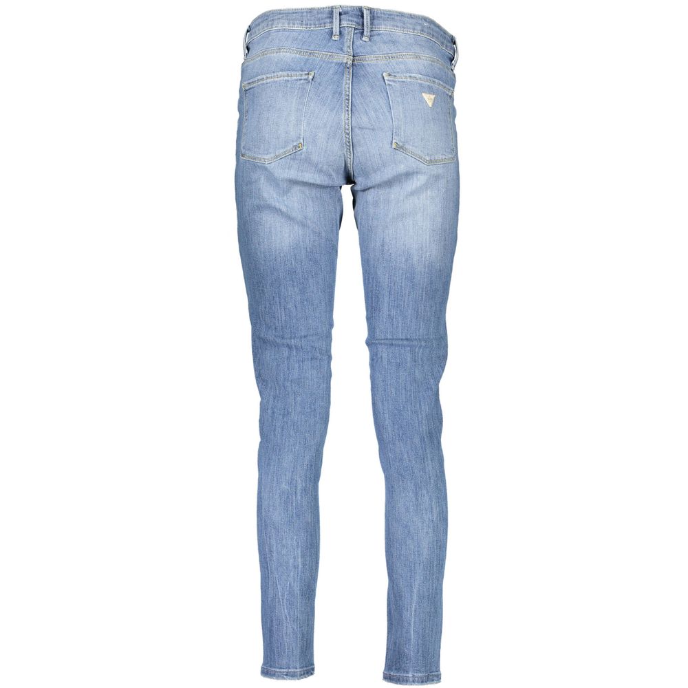  - Light Blue Cotton Women Jeans