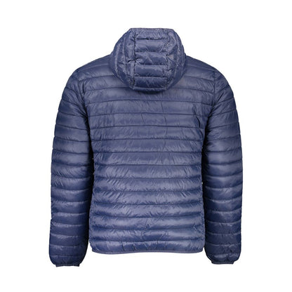  - Blue Polyamide Men Jacket