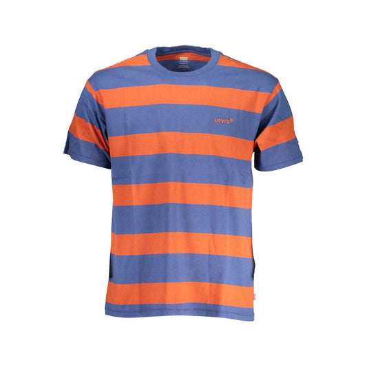 Blue Cotton Men T-Shirt - The Luxe Alliance