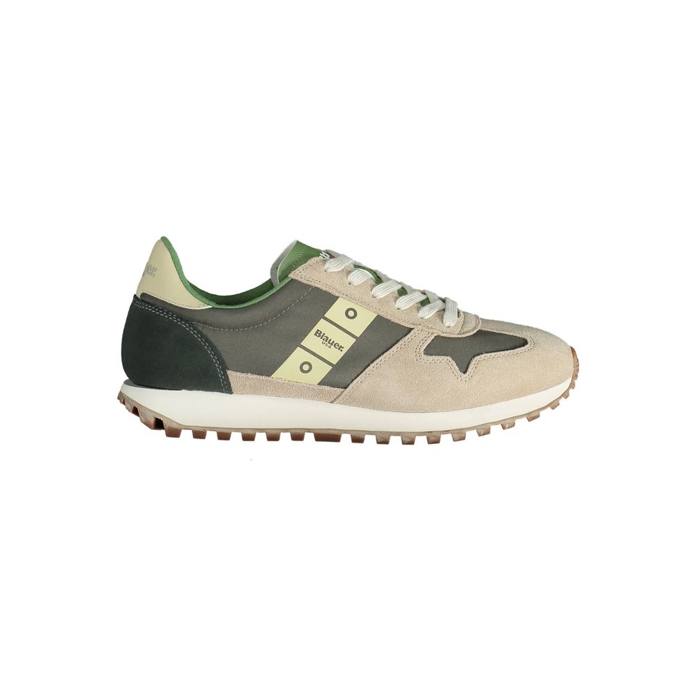  - Beige Polyester Men Sneaker