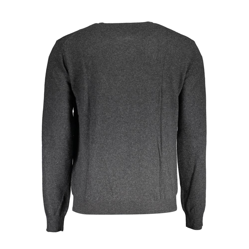  - Gray Wool Men Sweater