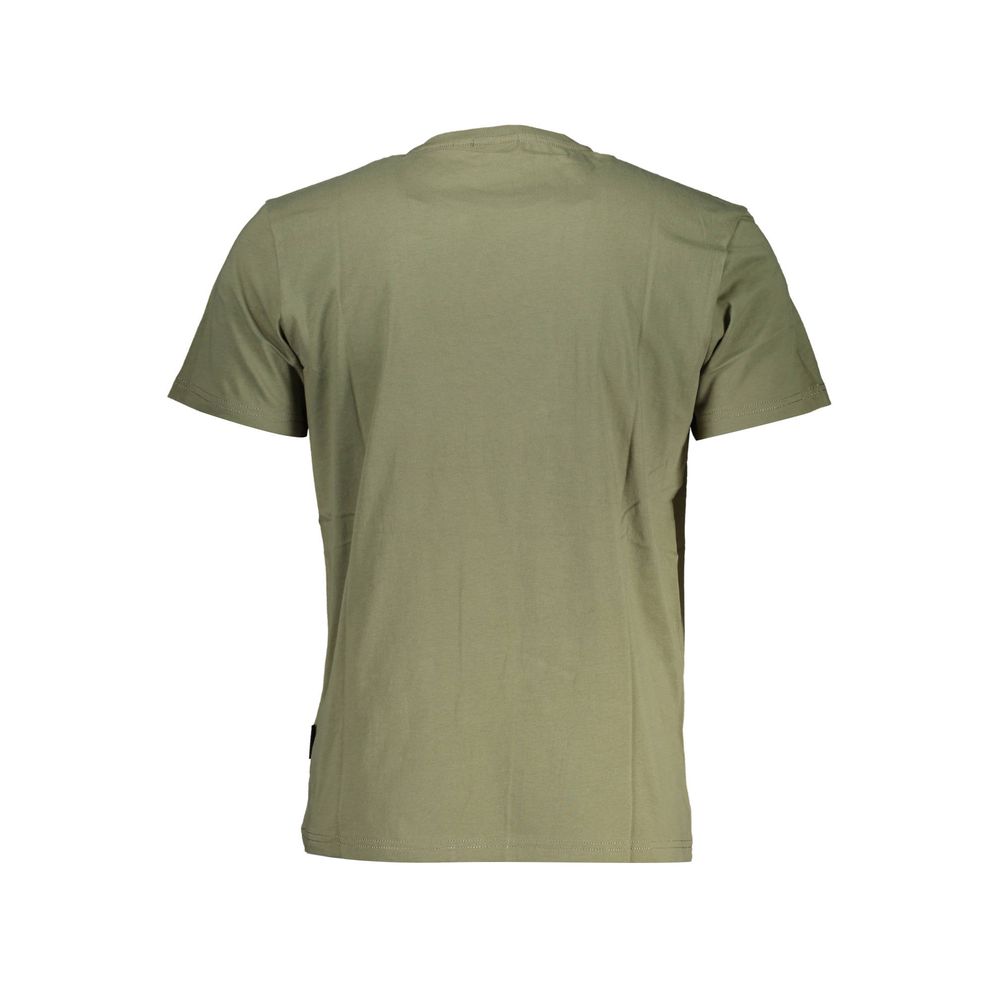 Green Cotton Men T-Shirt - The Luxe Alliance