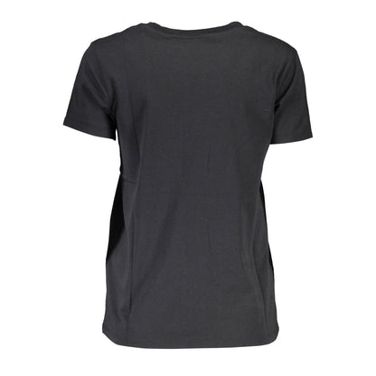  - Black Cotton Women Top