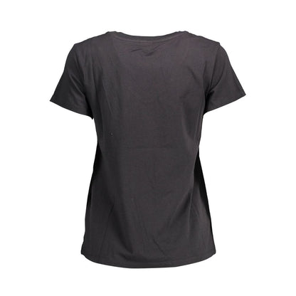  - Black Cotton Women Top