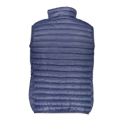  - Blue Polyamide Men Jacket