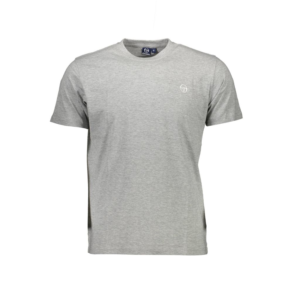  - Gray Cotton T-Shirt