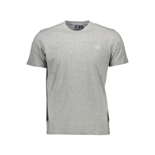  - Gray Cotton T-Shirt