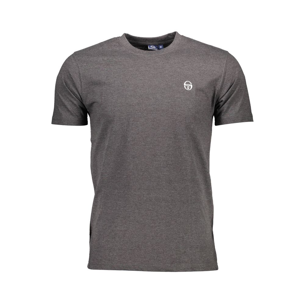  - Gray Cotton T-Shirt