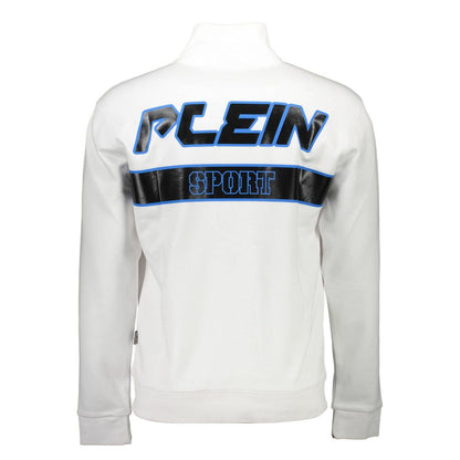  - White Cotton Men Sweater