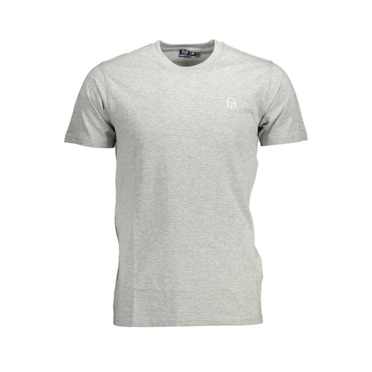  - Gray Cotton T-Shirt