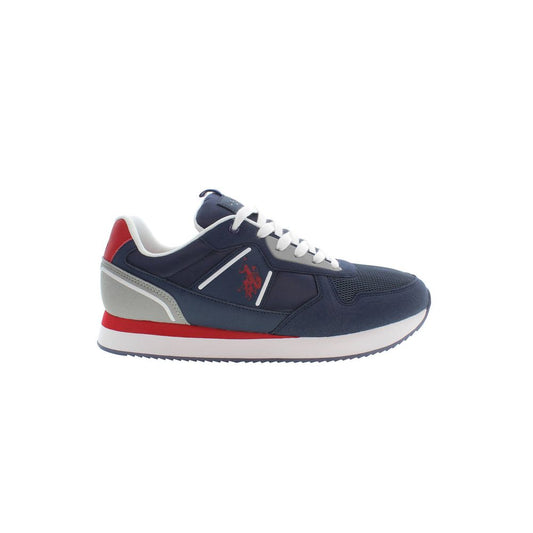  - Blue Polyester Men Sneaker