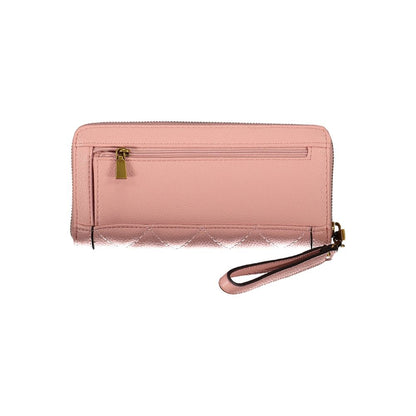  - Pink Polyethylene Women Wallet