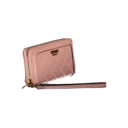  - Pink Polyethylene Women Wallet