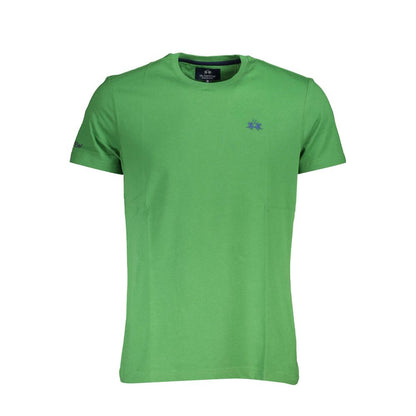  - Green Cotton Men T-Shirt