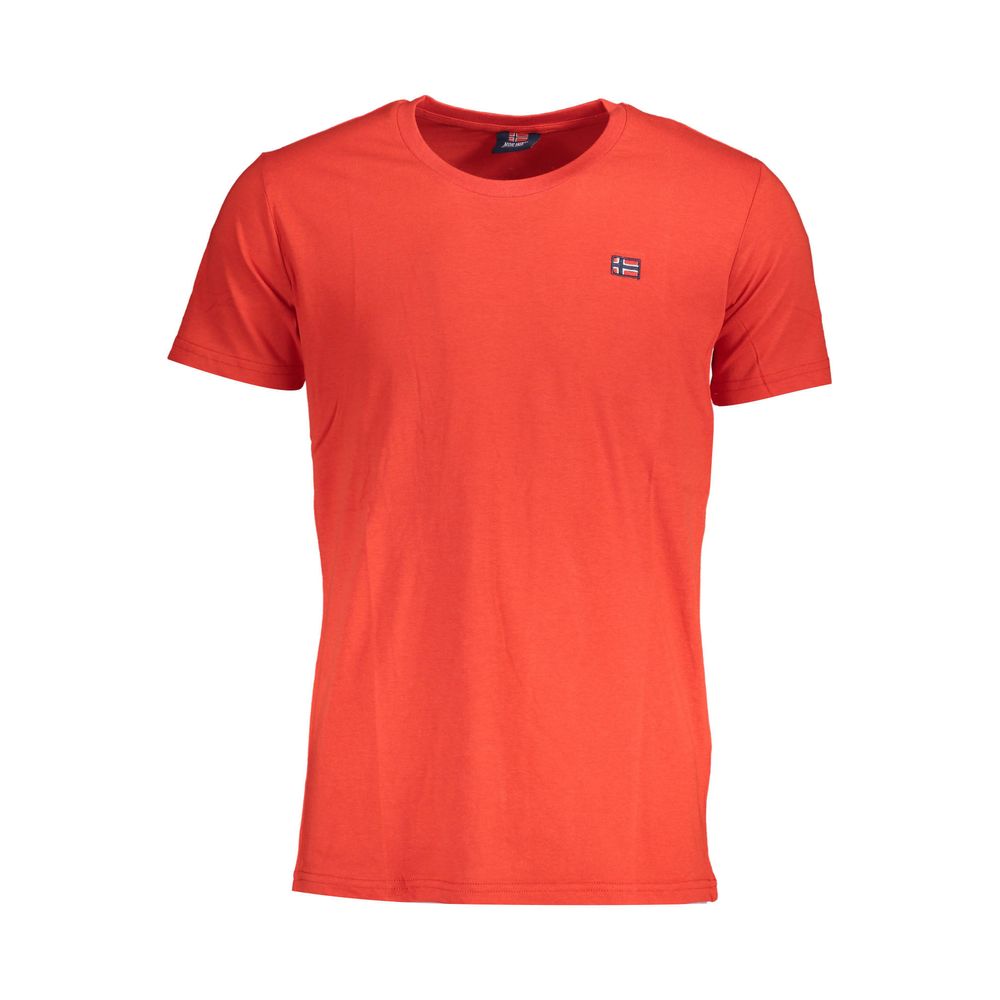 Red Cotton T-Shirt - The Luxe Alliance