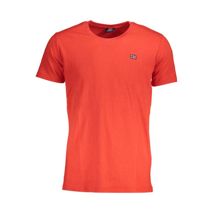 Red Cotton T-Shirt - The Luxe Alliance