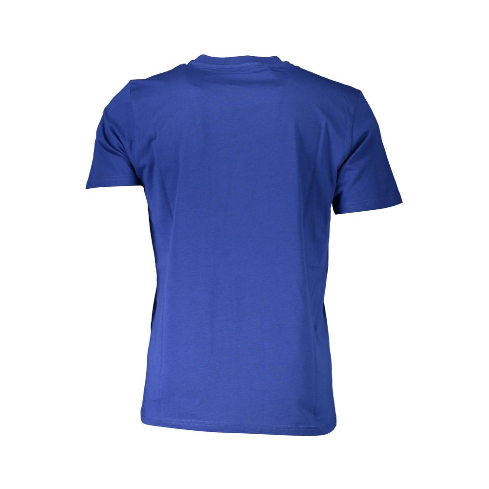 Blue Cotton Men T-Shirt - The Luxe Alliance