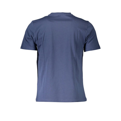 Blue Cotton Men T-Shirt - The Luxe Alliance