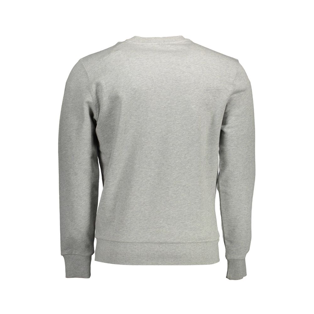  - Gray Cotton Men Sweater