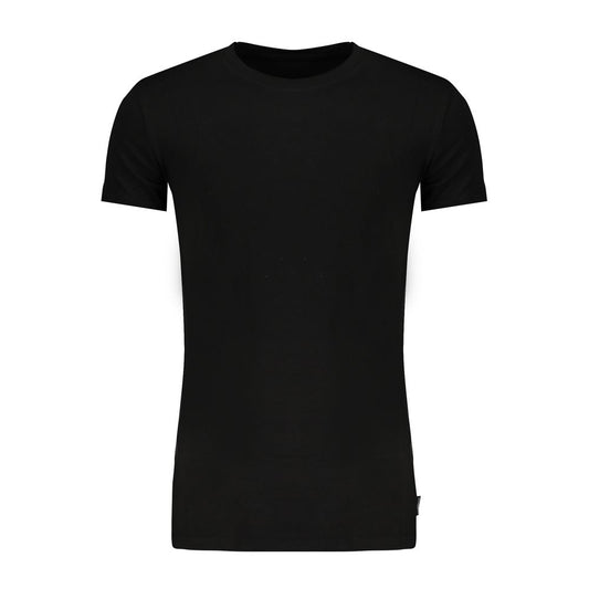 Black Cotton T-Shirt