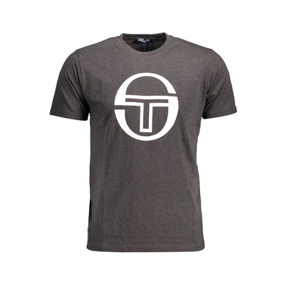  - Gray Cotton T-Shirt