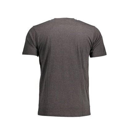  - Gray Cotton T-Shirt