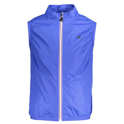  - Blue Nylon Men Jacket