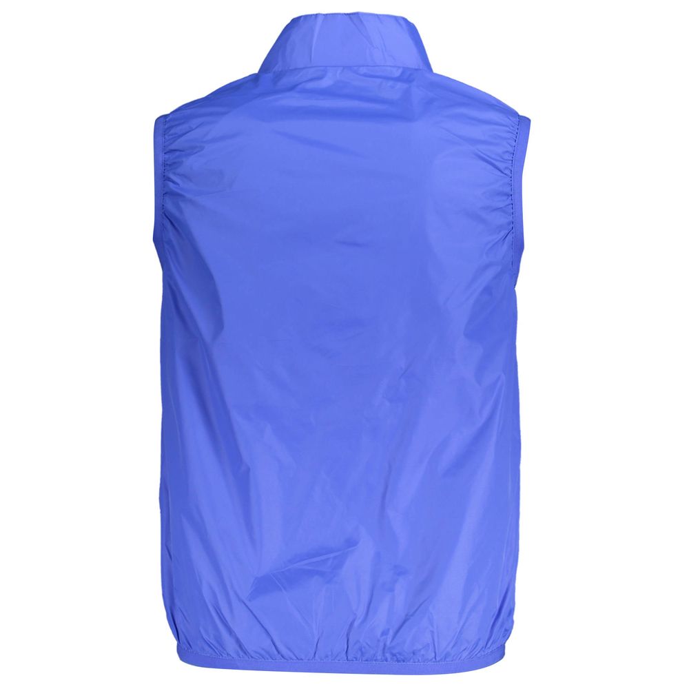  - Blue Nylon Men Jacket