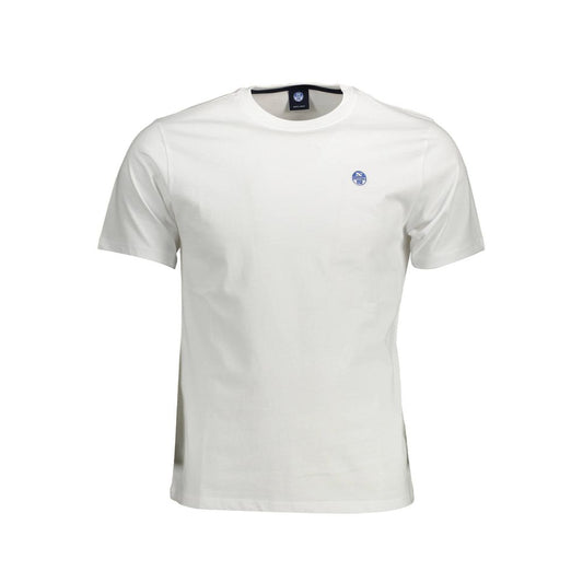  - White Cotton Men TShirt