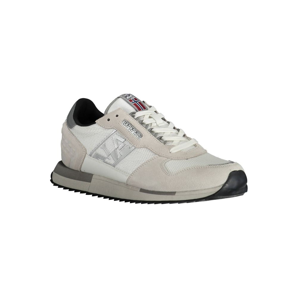  - White Leather Men Sneaker