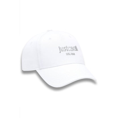  - White Cotton Men Cap