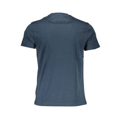  - Blue Cotton Men T-Shirt