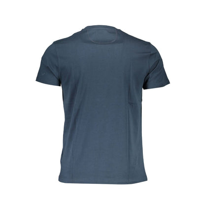  - Blue Cotton Men T-Shirt