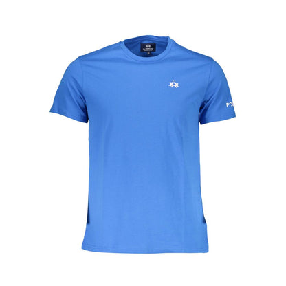 Blue Cotton Men T-Shirt - The Luxe Alliance