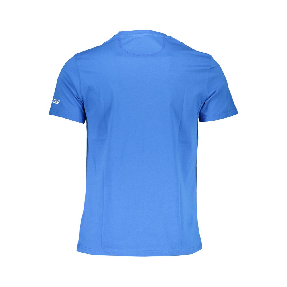 Blue Cotton Men T-Shirt - The Luxe Alliance