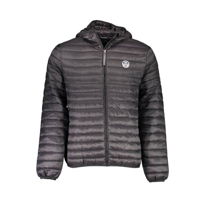  - Black Polyamide Men Jacket