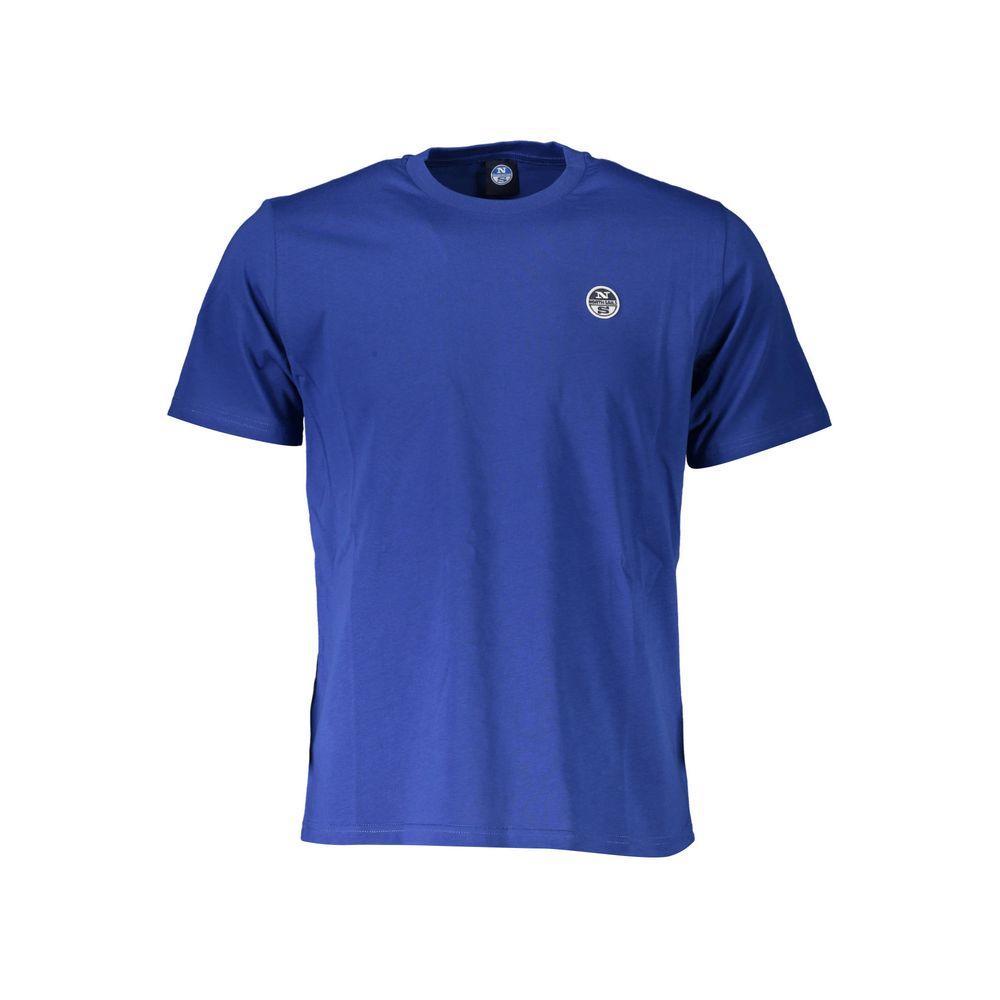 Blue Cotton Men TShirt - The Luxe Alliance