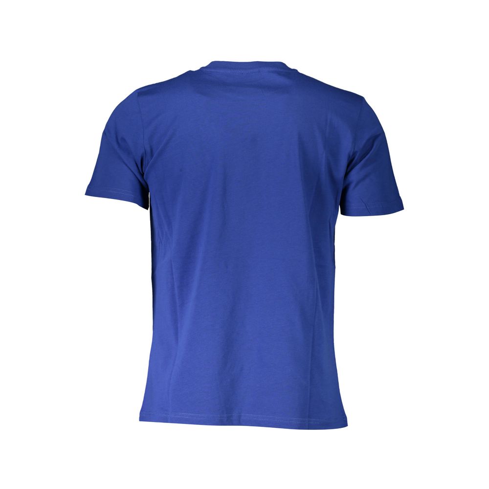 Blue Cotton Men T-Shirt - The Luxe Alliance