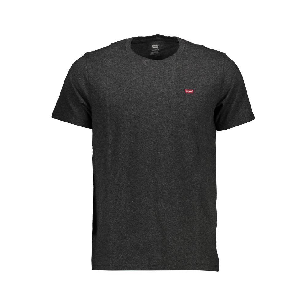 Gray Cotton Men T-Shirt - The Luxe Alliance